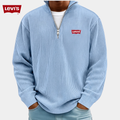 LV™ Premium Ribbed Quarter-Zip Sweater