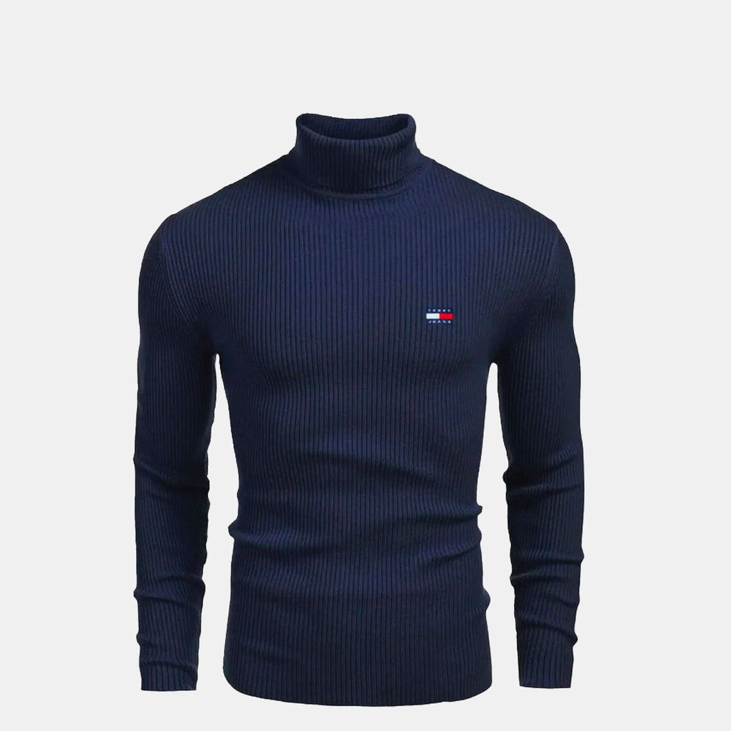 TH™ Turtleneck Cable-Knit Wool Sweater