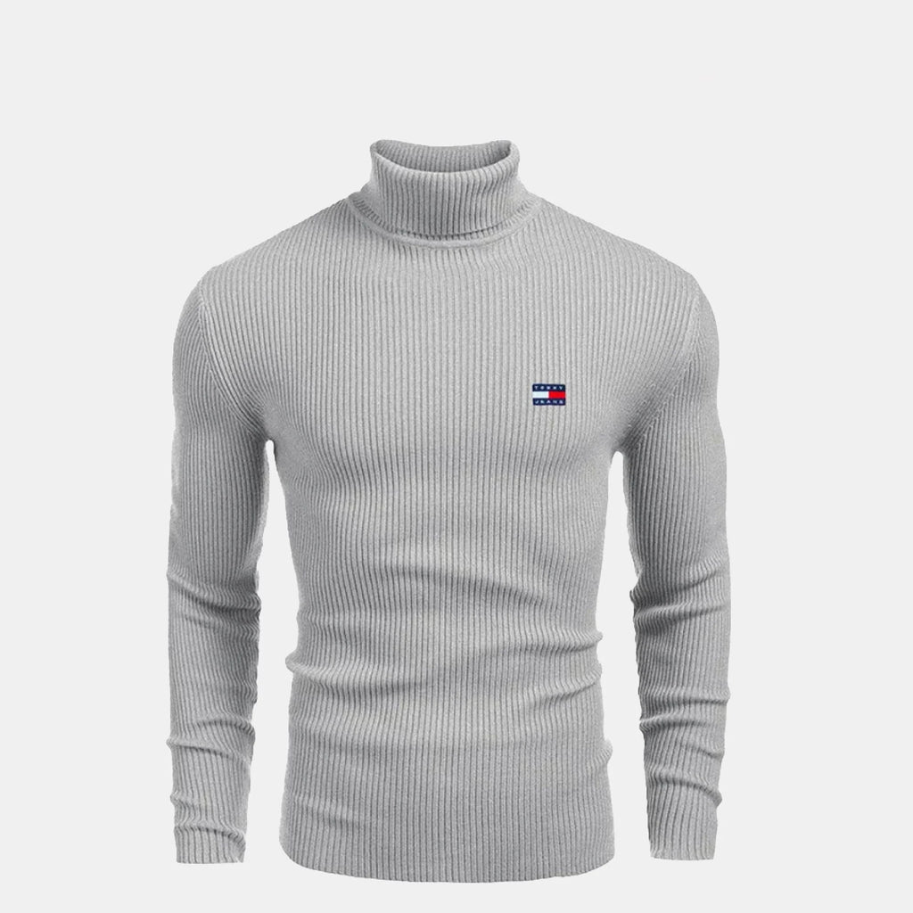 TH™ Turtleneck Cable-Knit Wool Sweater