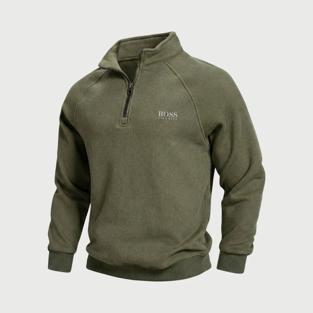 HB™ Premium Half-Zip Sweater