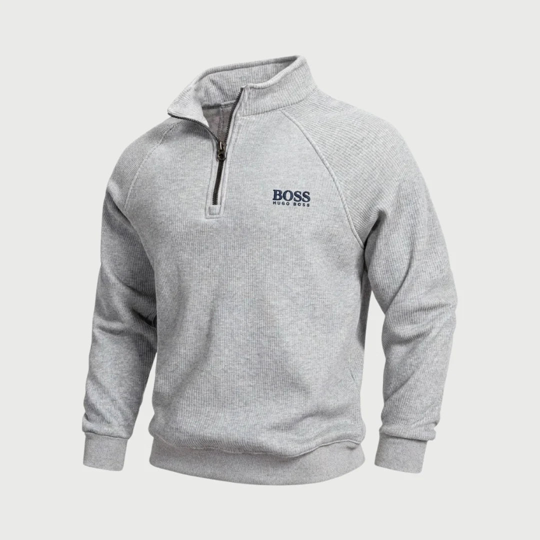 HB™ Premium Half-Zip Sweater