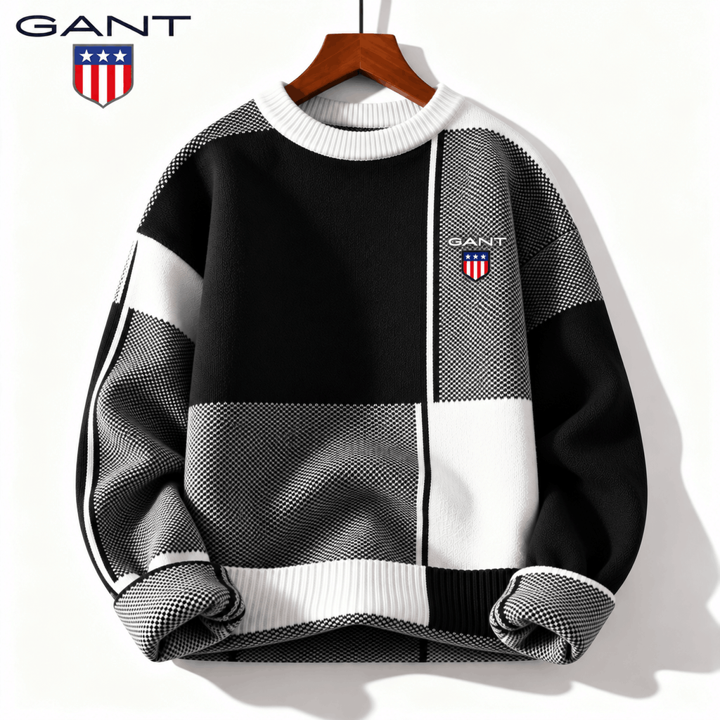GANT® Stickad Tröja med Färgblock